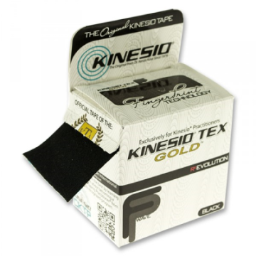 Kinesio Tex Gold FP Musta kinesioteippi 1 kpl