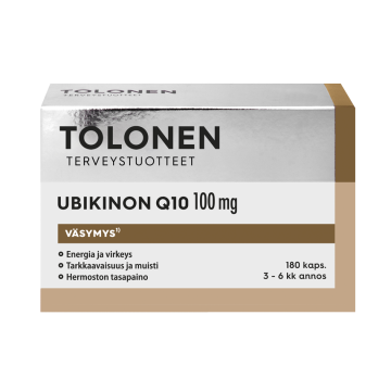 Tolonen Ubikinon Q10 100 mg 180 kaps