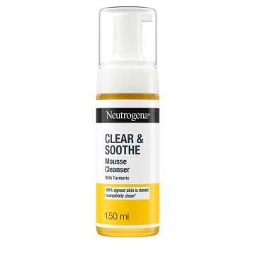 Neutrogena Clear & Soothe Mousse Cleanser puhdistusvaahto 150 ML