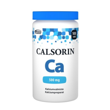 CALSORIN 500 MG 100 tabl