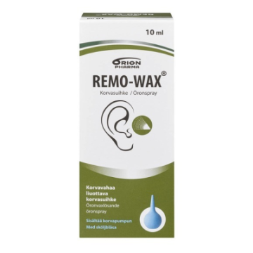 REMO-WAX KORVASUIHKE + PUMPPU 10 ML