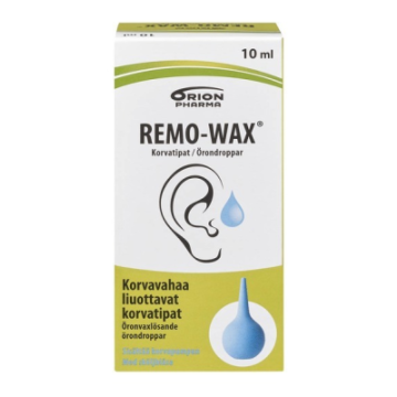REMO-WAX KORVATIPAT + PUMPPU 10 ml
