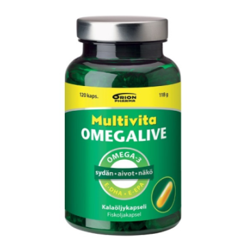 Multivita Omegalive Basic 120 kaps