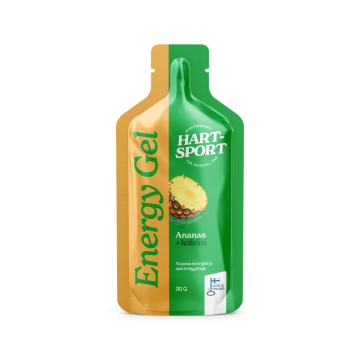 Hart-Sport Energiageeli - Ananas + Kofeiini 30 g
