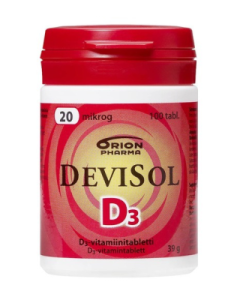 Devisol 20 mikrog imeskelytabletti 100 kpl