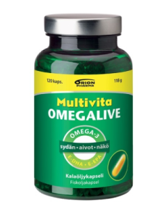 Multivita Omegalive Basic 120 kaps