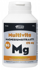 MULTIVITA MAGN.SITR+B6 GREIPPI 175MG/2MG 80 PURUTABL